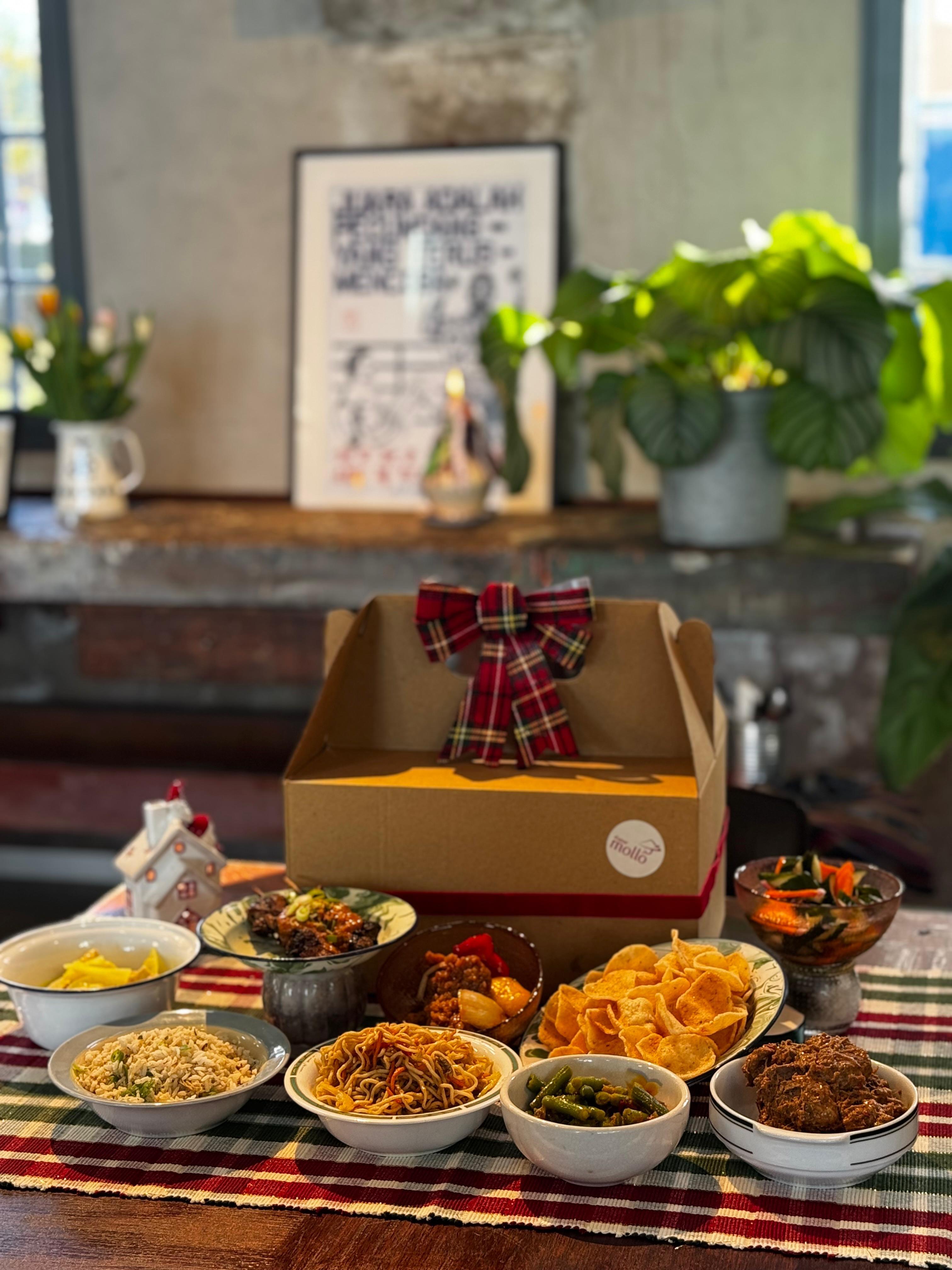 Take away Rijsttafel Natal Tradisional €19,50 p.p