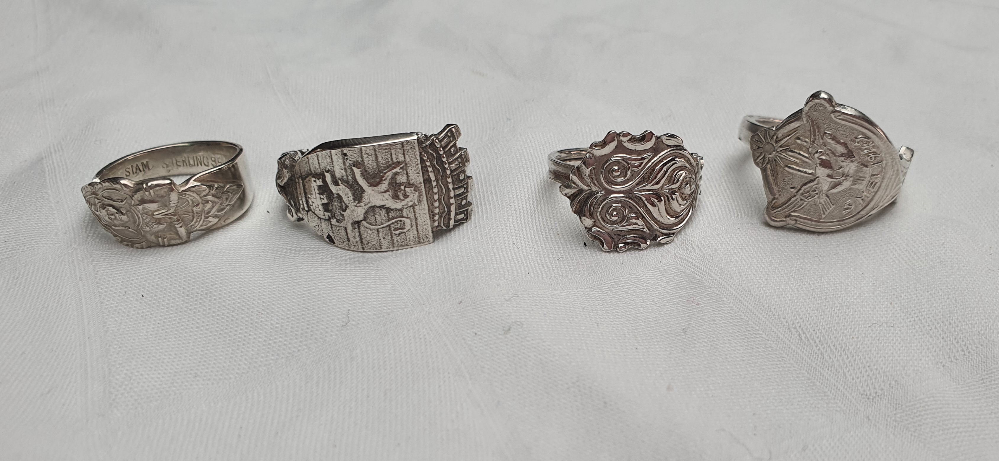 Workshop ring maken van zilveren lepeltje